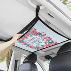 Generic Mother's Day Car Ceiling Cargo Net for SUV, Car Ceiling Storage Bag,Truck Netting for Cargo,Load Capacity Truck Interior Accessories for Van,Double-Layer Mesh Car Roof Camping Essentials