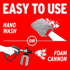 Mothers Triple Action Foam Wash, 100 oz. — pH Balanced, Eco-Friendly, Super-Sudsy, Foam Cannon, Safely Clean Without Stripping Wax, Sealant or Coating, Remove Dirt & Grime, Super Concentrated (05610)