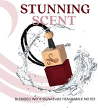 Car Freshener Scent For Women Inspired | B.accarat Car Air Freshener With Floral Amber Jasmine Saffron Clean Musk | Long-Lasting Perfume Style Automotive Fragrance Oil Diffuser | Carat Rouge by Perfa