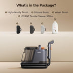 Uwant Portable Carpet and Upholstery for Deep Cleaner, 18Kpa Carpet Cleaner Machine for Cars, Pets with Cleaning Tool and Self Cleaning for Spot, Rug, Couch