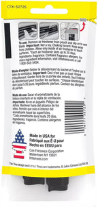 LITTLE TREES Car Air Freshener Vent Wrap Provides Long-Lasting Scent, Invisibly Fresh. Caribbean Colada, 16 count, 4-Packs