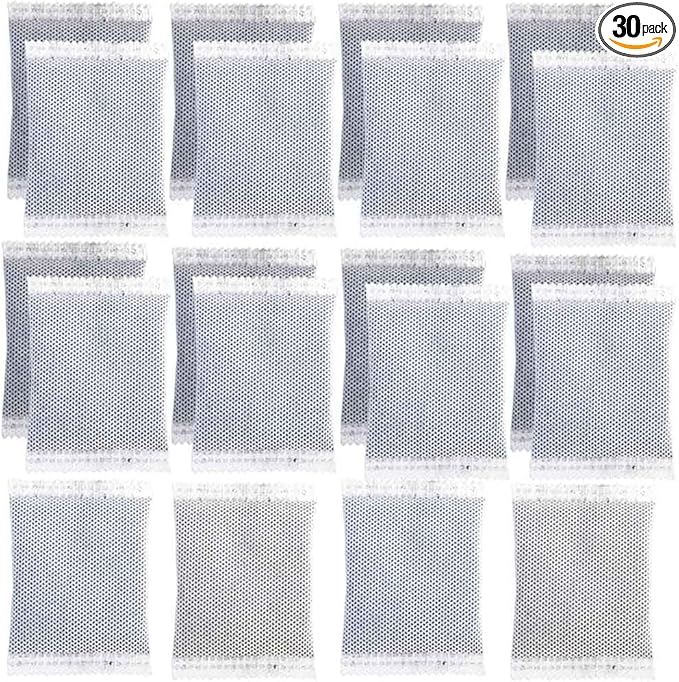 30Pack Activated Bamboo Charcoal Odor Absorber Air Purifying Bag for Home or Cars Odor Eliminator; Car Air Freshener; 10g/Pack Natural Air Freshener for Home,Car,Closet,Basement,Pets
