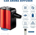 Featwell Car Aromatherapy/Fragrance car Air fresheners/Humidifier Essential Oil Diffuser for Vehicle (Red)