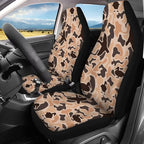 KEIAHUAN Car Seat Covers for Front and Rear Seat Duck Camo Hunting Auto Interior Decoration Accessories for Sedan, Truck, SUV, Van, 4 Piece