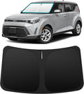 INSAUTO Custom Fit Windshield Sun Shade Accessories for Kia Soul 2020-2026, Foldable Front Window Sunshade, UV & Heat Reflector, Keeps Interior Cool, Includes Storage Bag