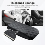 Autorder Center Console Cover for 2018-2024 BMW X3/BMW X4 2019-2025, Accessories Armrest Cushion Cover Nappa Leather Middle Console Covers X3 Console Cushion Pad Anti-Scratch