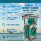 Wonder Wafers 75 count Air Fresheners Individually Wrapped, Island Breeze Fragrance