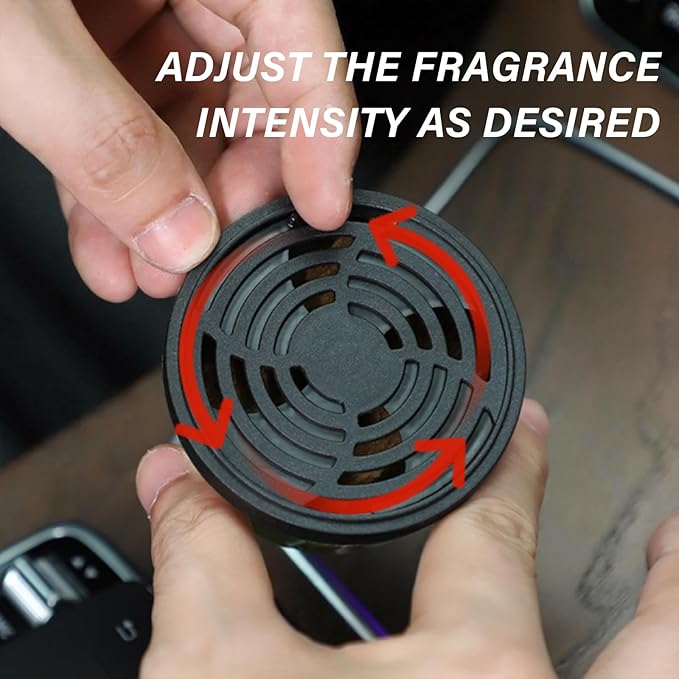 7F Car Air Freshener, Set of 6 Cans for Home and Car, Deodorizer Diffuser Air Freshener, Ocean