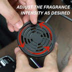 7F Car Air Freshener, Set of 6 Cans for Home and Car, Deodorizer Diffuser Air Freshener, Cherry