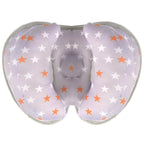 KAKIBLIN Baby Head Neck Support Pillow, 2 in 1 Banana Neck Pillow for Baby, Babies Travel Pillow for Stroller Neck Support for Newborn, Adjustable Head Pillow for Kids (Pentagram)