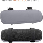 MOSISO Chair Armrest Pads (2 Pack), Memory Foam Home/Office Chair Arm Rest Covers Comfy Computer Gaming Elbow Cushion Removable Washable Elbow Support Forearm Pressure Relief, Gray