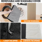 YJGF Dog Mat for Back Seat Extender for Dogs,Dog Bed for Car,Hard Bottom Seat Cover,Pet Cover for Hammock(Gray, for Truck Back seat Extender)