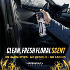 Legendary Interior Cleaner 16oz - All Purpose Interior Detailer & Carpet Cleaner for Cars - Safe on Leather, Plastic, Vinyl, Upholstery & Dashboard - UV Protectant - Tough on Stains & Dirt