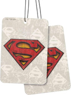Plasticolor 005726R01 Warner Bros. Superman Color Logo Paper Air Freshener - 2 Pack