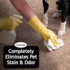 Multi-Purpose Probiotic Enzyme Cleaner, Made in USA - Pet Stain and Odor Remover - Concentrated - Professional & Home Strength Drains, Floors, Bathrooms, Toilets Trash Can, (1 gallon, Fresh fragrance)