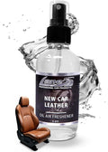 LANE’S Premium Car Air Freshener "New Car Leather" - 4oz Oil-Based, Long-Lasting Auto Scent Spray - Food, Pet, Odor Smell Deodorizer for Cars, Trucks, SUVs' Interior Leather, Carpet, Upholstery
