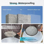 Invisible Waterproof Sealant, Water- Based, Clear Waterproof Coating, Transparent Glue Anti-Leakage Agent for roof & Walls, Indoor and Outdoor Liquid Paint Adhesive (32 floz)