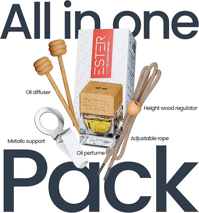 Car Luxury Perfume - Only For You - Air Freshener - №4 Just For You: For Women - 1Fl Oz Luxury Essential Oil Diffuser with Sticks - Strong and Long-Lasting Scent