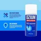 Ozium Air Sanitizer, 2 oz Car Fogger: Single-Shot Smoke Odor Eliminator & Car Air Freshener (Original, 6 Packs)