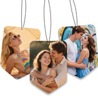 Custom Air fresheners with Picture,Personalized Air Freshener for Car,Cute Hanging Car Air Fresheners for Women,Double-sided Photo Printing Hanging Car Scents 30 scents available