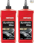 Mothers 05716 California Gold Synthetic Wax Liquid, 16 oz. (Pack of 2)