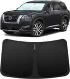 INSAUTO Custom Fit Windshield Sun Shade Accessories for Nissan Pathfinder 2022-2026, Foldable Front Window Sunshade, UV & Heat Reflector, Keeps Interior Cool, Includes Storage Bag