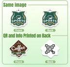 10-1000 Pcs Custom Air Fresheners with Picture - Personalized Photo Logo Text Double Sided Air Freshener Customized Bulk Gifts for Car Business Branding Events (Special Shape, Various)