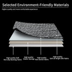 Universal Rear Seat Protector – All-Season Breathable Car Bench Cover with Non-Slip Base,3D Diamond-Pattern Fabric, Fits Most Sedans, SUVs, Vans & Trucks（Gray）