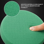 Green T120 Heavy-Cut Polishing Foam Pad, SPTA 1Pc 6.5 Inch Face for 6 Inch 150mm Backing Plate Compound Buffing Sponge Pads for Car Buffer Polisher Compounding, Polishing and Waxing -FPTSS6G