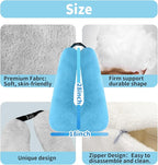 Travel Pillow, Car Pillow for Kids, Car Sleeping Pillow for Adults, Travel Pillow for Kids with Adjustable Strap, Support Head and Neck on Road Trips, Car Travel Essentials, Purple