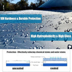 Nano Ceramic Coating for Cars, 10H High Gloss 50ML Anti-Scratch SiO2 Ceramic Coating High Hydrophobic Mirror Paint Sealant Protection with Gloves
