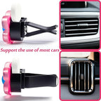 6Pcs Flower Air Vent Clip Car Accessories Air Freshener Dashboard Accessories Charm Car Inter Decor