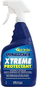 STAR BRITE Ultimate Xtreme Protectant - Superior UV Protection for Fiberglass, Vinyl, Plastic, Rubber, and Leather - Non-Greasy, Anti-Static Finish - 32 OZ (098832)