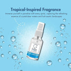 G's Breeze Blue Lagoon Air Freshener - Refreshing Tropical Oasis Fragrance - Invigorating Scent Inspired by Crystal-Clear Water & Exotic Escapes - Long-Lasting Freshness for Home, Car, or Office