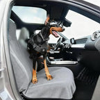 Universal Car Seat Cover Towel, Waterproof Washable Sweat Protection for Front Bucket Seats, Non-Slip Fit, Fits Cars SUVs Trucks, Ideal for Gym, Kids, Pets, Outdoor Sports, Travel (Gray, 2 Pack)