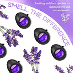 Air Jungles Car Air Freshener Vent Clip 3 Count (Pack of 2), Lavender Scent, 4 ml Each, Long-Lasting Car Odor Eliminator, Easy Clip-On Design, Up to 180 Days Freshness for Cars, Trucks, and SUVs