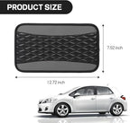Car Center Console Cushion Pad, 12.72"×7.52" Leather Waterproof Auto Armrest Seat Box Protector, Car Center Console Cover, Universal Interior Decor Car Accessories for SUV Truck (Gray)