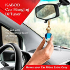 Kabod Invicto Car Air Freshener | Hanging Essential Oil Diffuser | Natural Odor Eliminator | Long-Lasting Fragrance | 10 ml