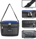 6 Can Cooler Bags Insulated Soft Cooler Lunch Bag for Men, Waterproof Leak Proof Cooler Bags Insulated
