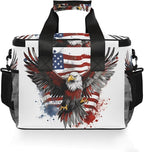 Cooler Bag Insulated Picnic Bag Large Lunch Box Reusable Tote Bag Soft Sided Portable Beach Cooler Grocery Camping