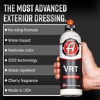 Adam's Polishes VRT Combo - Vinyl, Rubber and Plastic Non-Greasy Long Lasting Super Shine Dressing for Tires, Trim and More, Safe for Cars, Trucks, SUVs, RVs & More