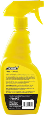 Formula 1 Dry Clean Carpet & Upholstery Cleaner - Stain Remover Spray for Car Seats & Floor Mats, Odor Eliminator for Interior Detailing, 16 oz.