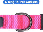 Pawtitas Dog Seat Belt | Pet Safety Seat Belt with Adjustable Strap for Small to Large Dogs | Exceeds Dog Safety Standards | Keep Your Dog Secure in The Car - Pink Car Seat Belt for Dogs