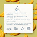 G's Breeze Vanilla Banana Air Freshener - Rich blend of Creamy Vanilla & Ripe Banana Fragrance - Sweet Floral Scent - Long Lasting Aroma - Ideal for Home, Car, Office - Create Cozy Bliss