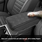SXCY for 2025 2026 Mitsubishi Outlander Sport Armrest Cover for 2021-2025 2026 Mitsubishi Outlander Sport Accessories 2025 2026 Outlander Sport Center Console Cover Middle Console Cover Cushion