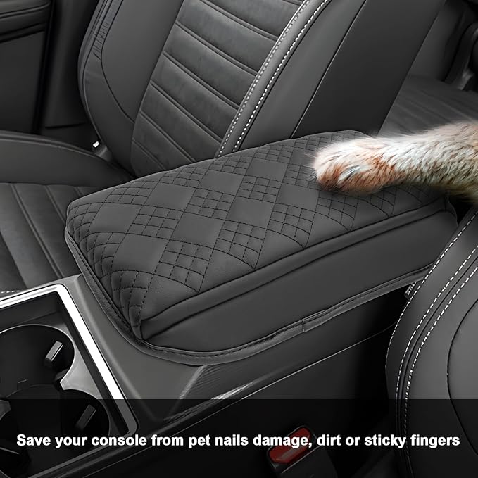 SXCY for 2025 2026 Mitsubishi Outlander Sport Armrest Cover for 2021-2025 2026 Mitsubishi Outlander Sport Accessories 2025 2026 Outlander Sport Center Console Cover Middle Console Cover Cushion