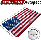 Windshield Sun Shade - American Flag Design, High-Resolution Sun Visor for Car, Truck, SUV with Mirror Cut-Out for Interior Sun Protection, Foldable Car Sun Shade (Original, Small)