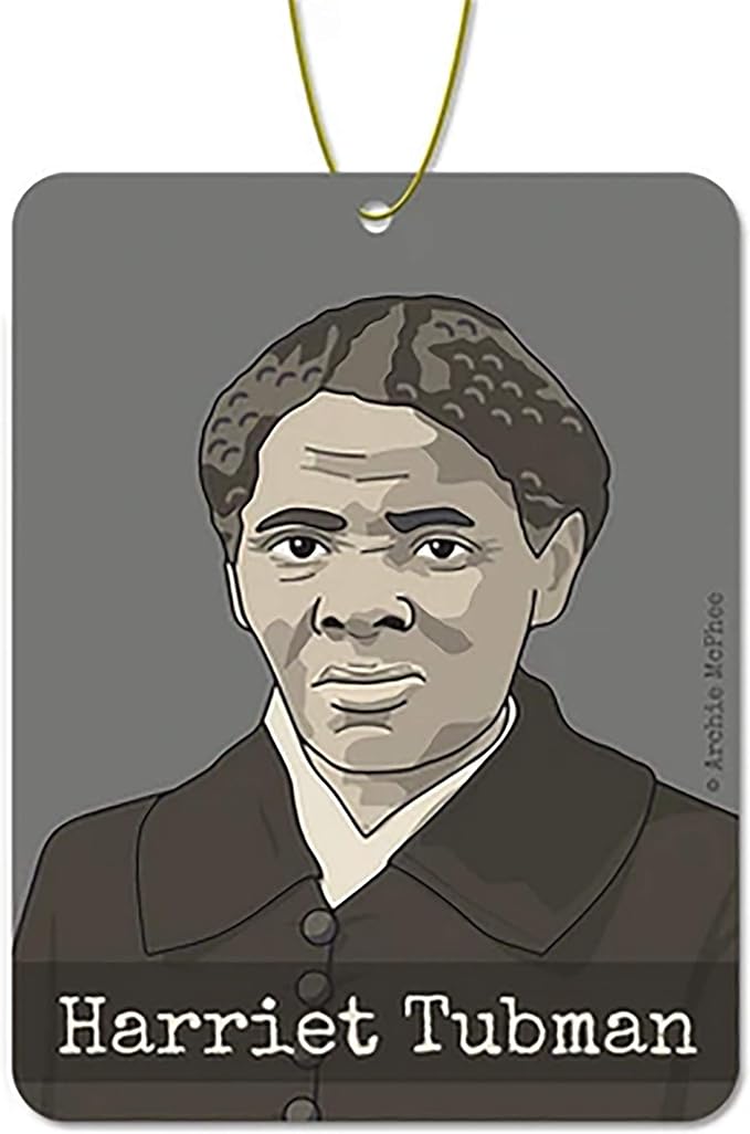 Archie McPhee Harriet Tubman Air Freshener A Symbol of Freedom - Pine Scent
