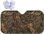 Camouflage Hunting Car Windshield Sunshade Front Window Sun Visor Protector Foldable Shield Cover for Truck SUV