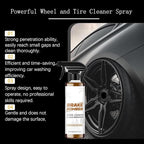 Powerful Wheel and Tire Cleaner Spray, Brake Bomber 3.0 Dust Remover Wheel Cleaner, Car Tire Shine Spray & Rim Cleaner, All Purpose Heavy Duty Cleaning for Painted Wheels Chrome (1PCS)
